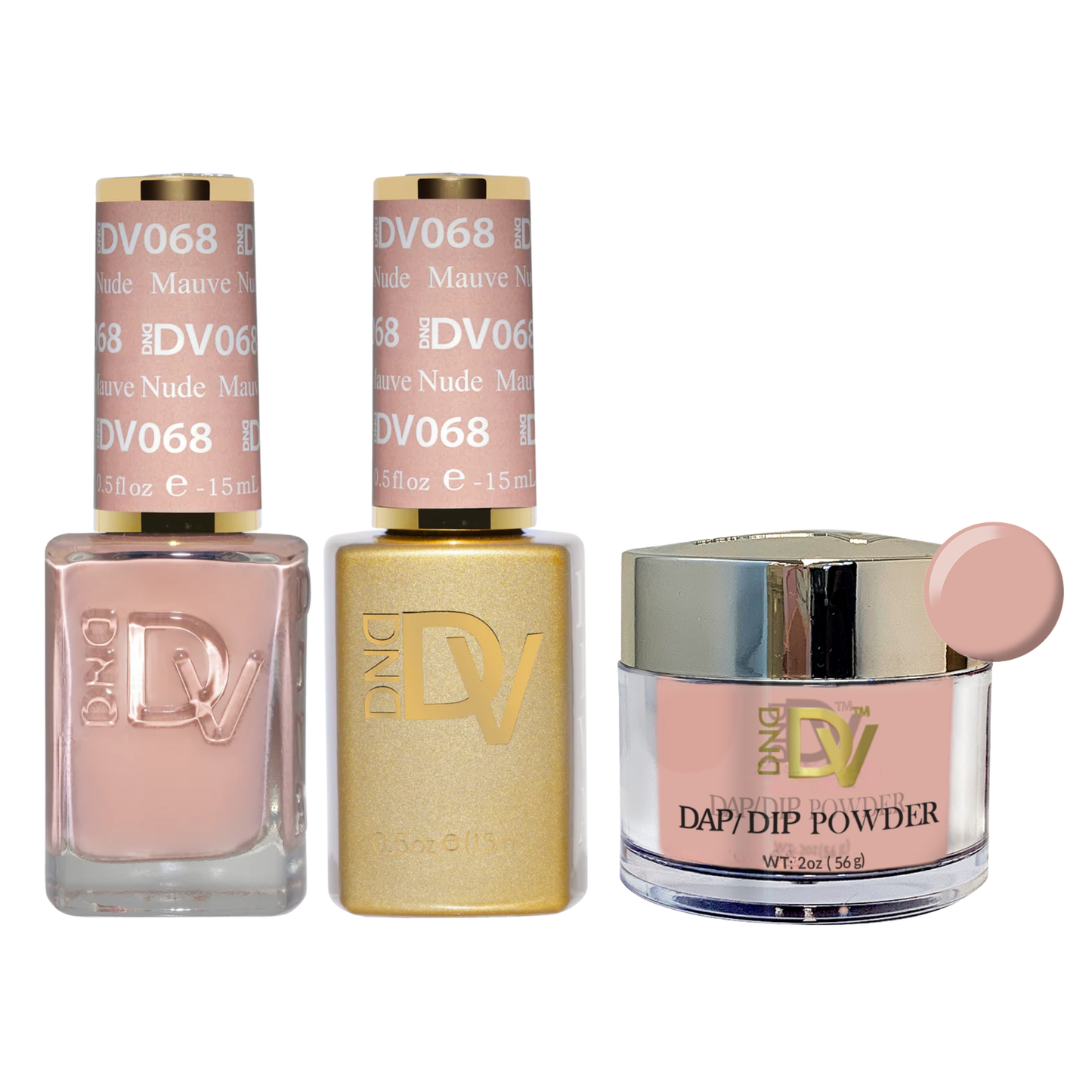 DND Diva Trio - 068 Mauve Nude