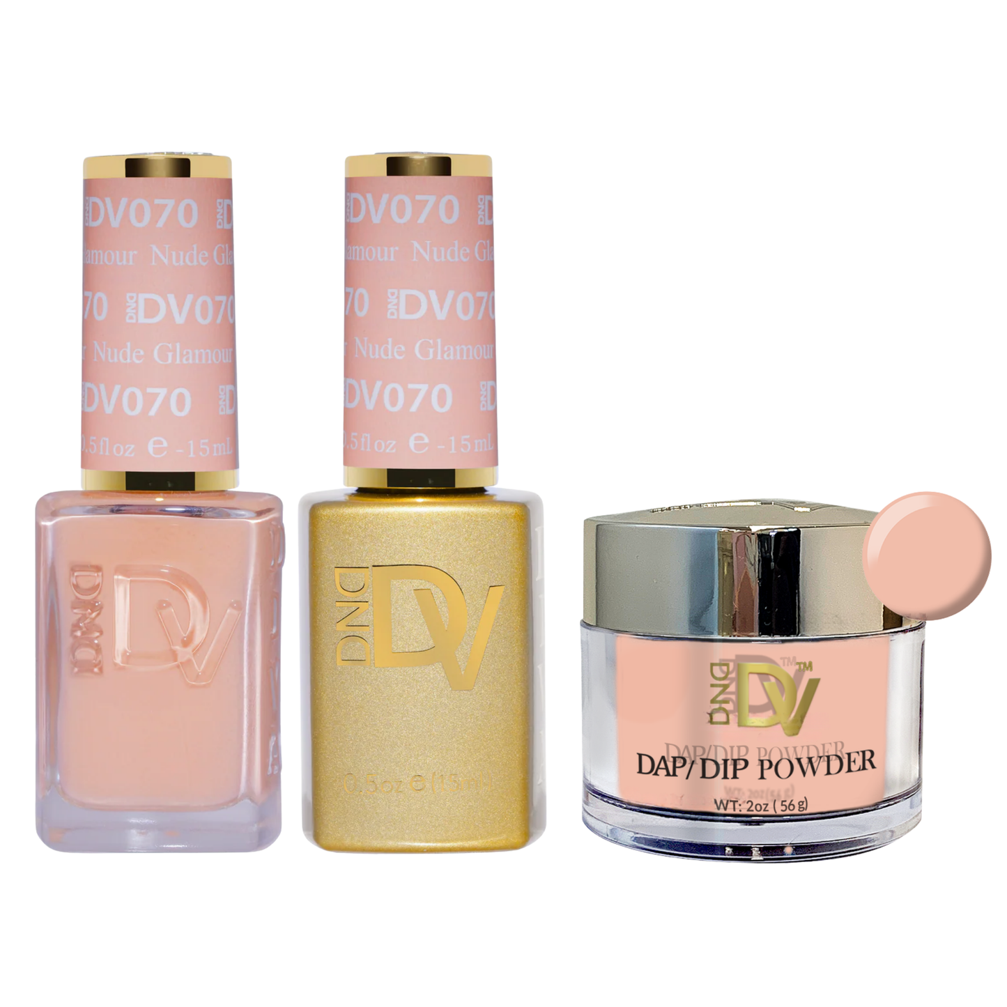 DND Diva Trio - 070 Nude Glamour