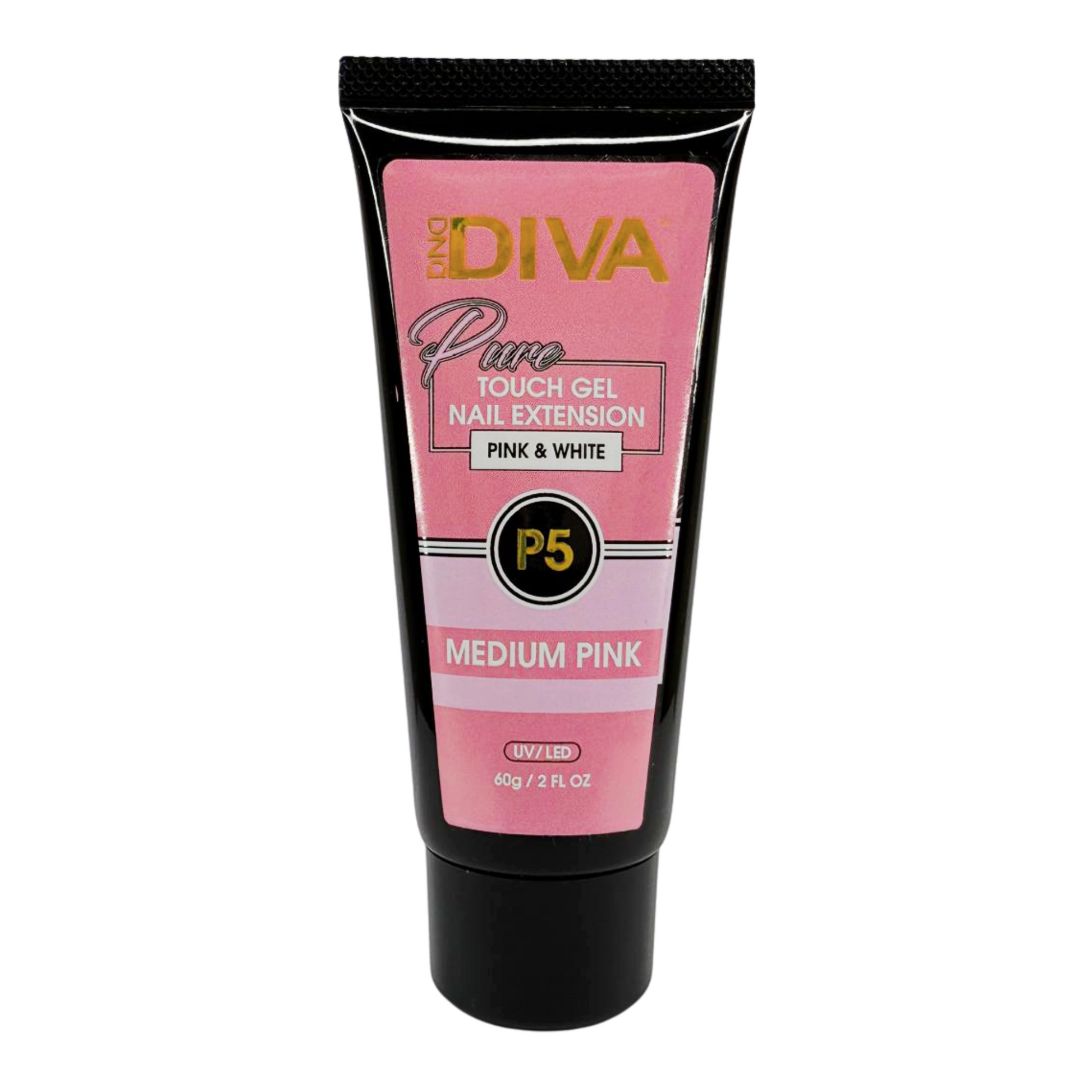 dnd diva polygel medium pink