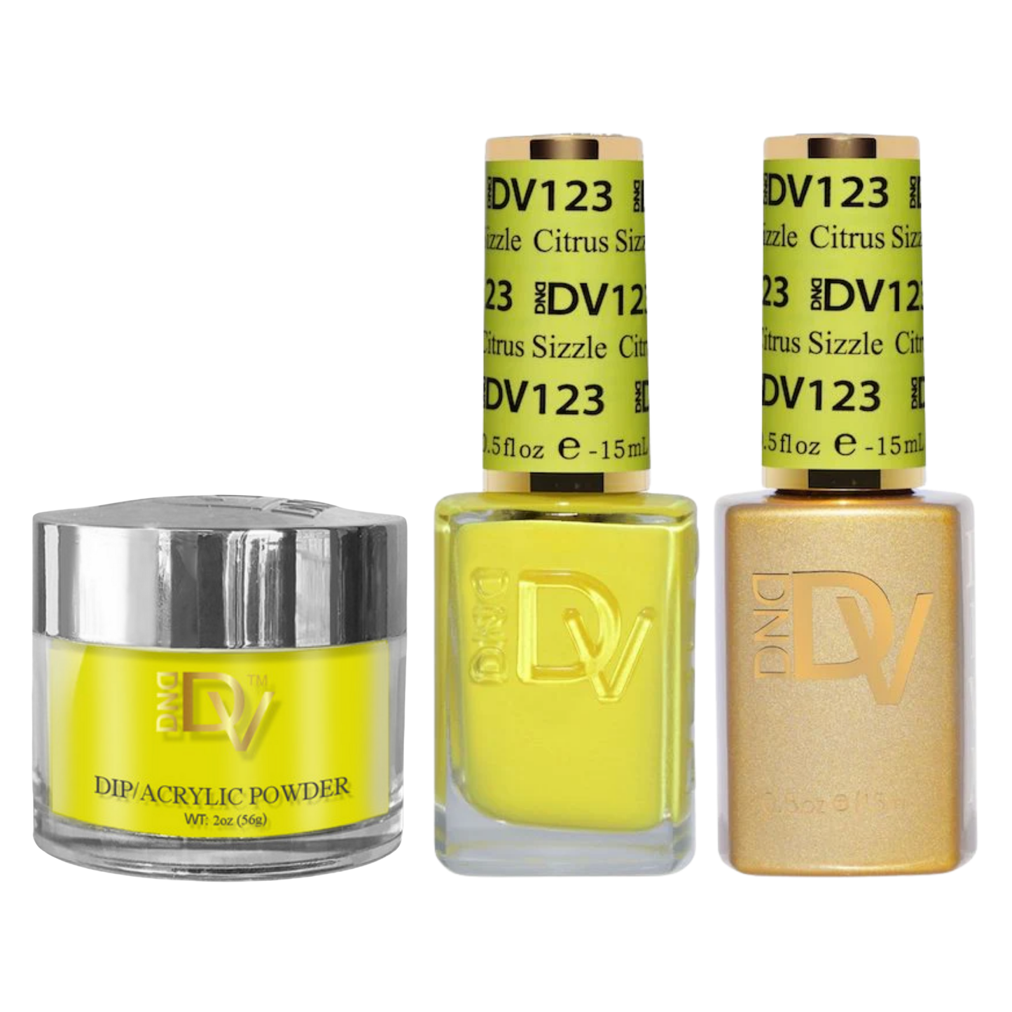 DND Diva Trio - 123 Citrus Sizzle