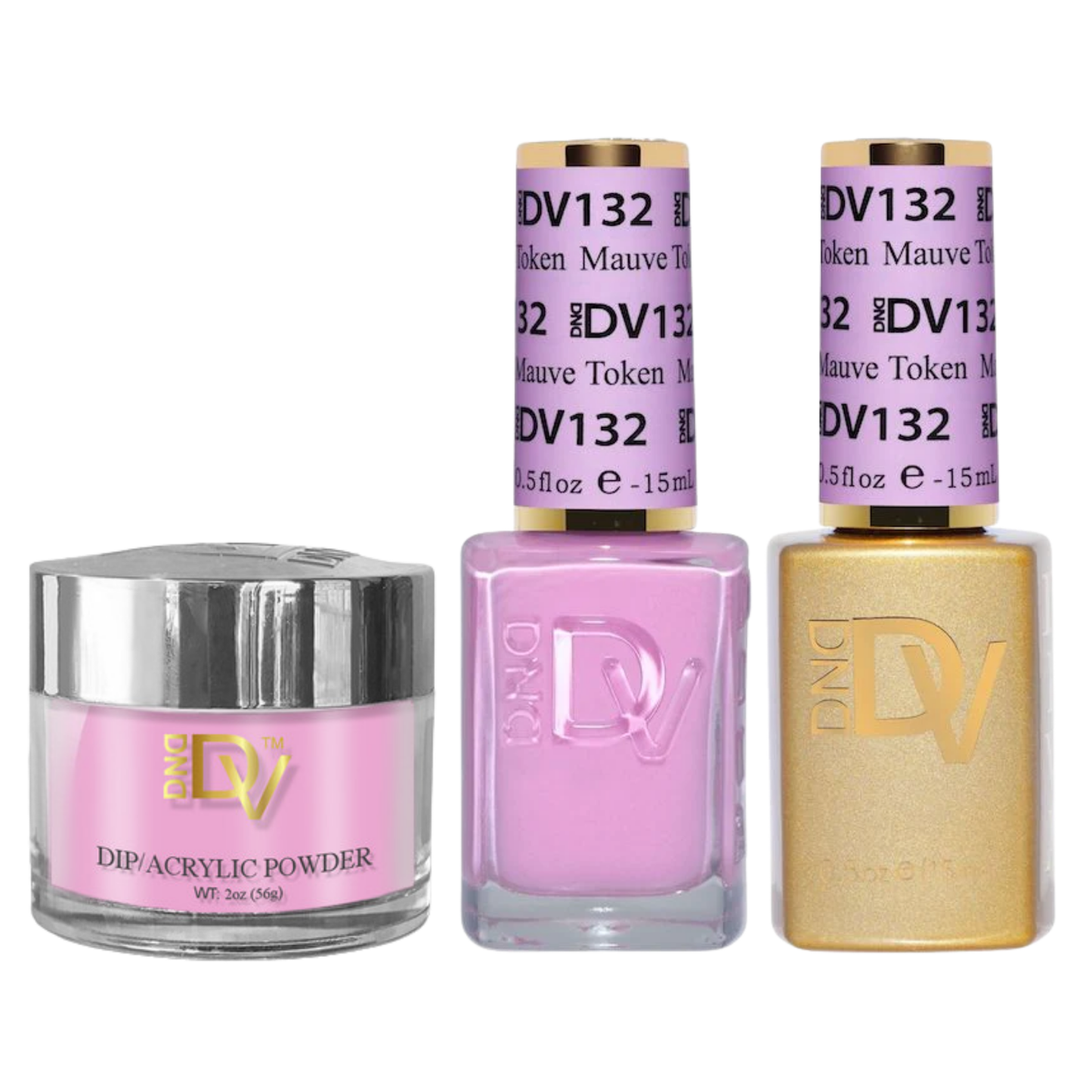 DND Diva Trio - 132 Mauve Token