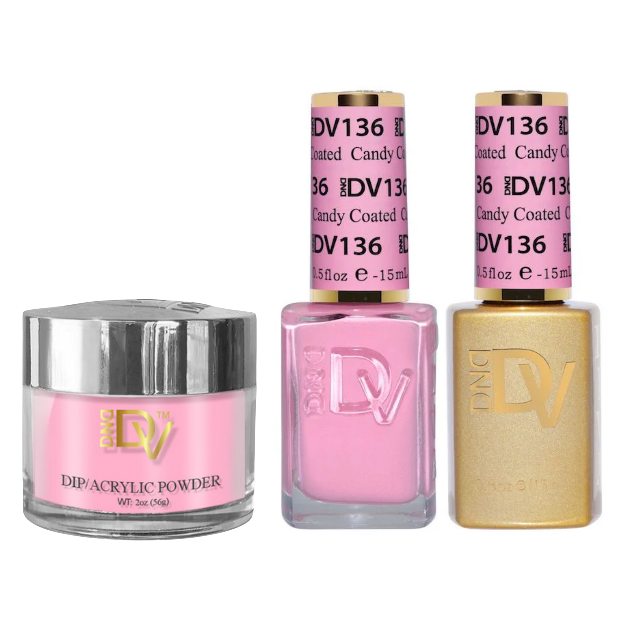 Dnd Diva Raspberry Shop DND Diva Trio I 136 Candy Coated