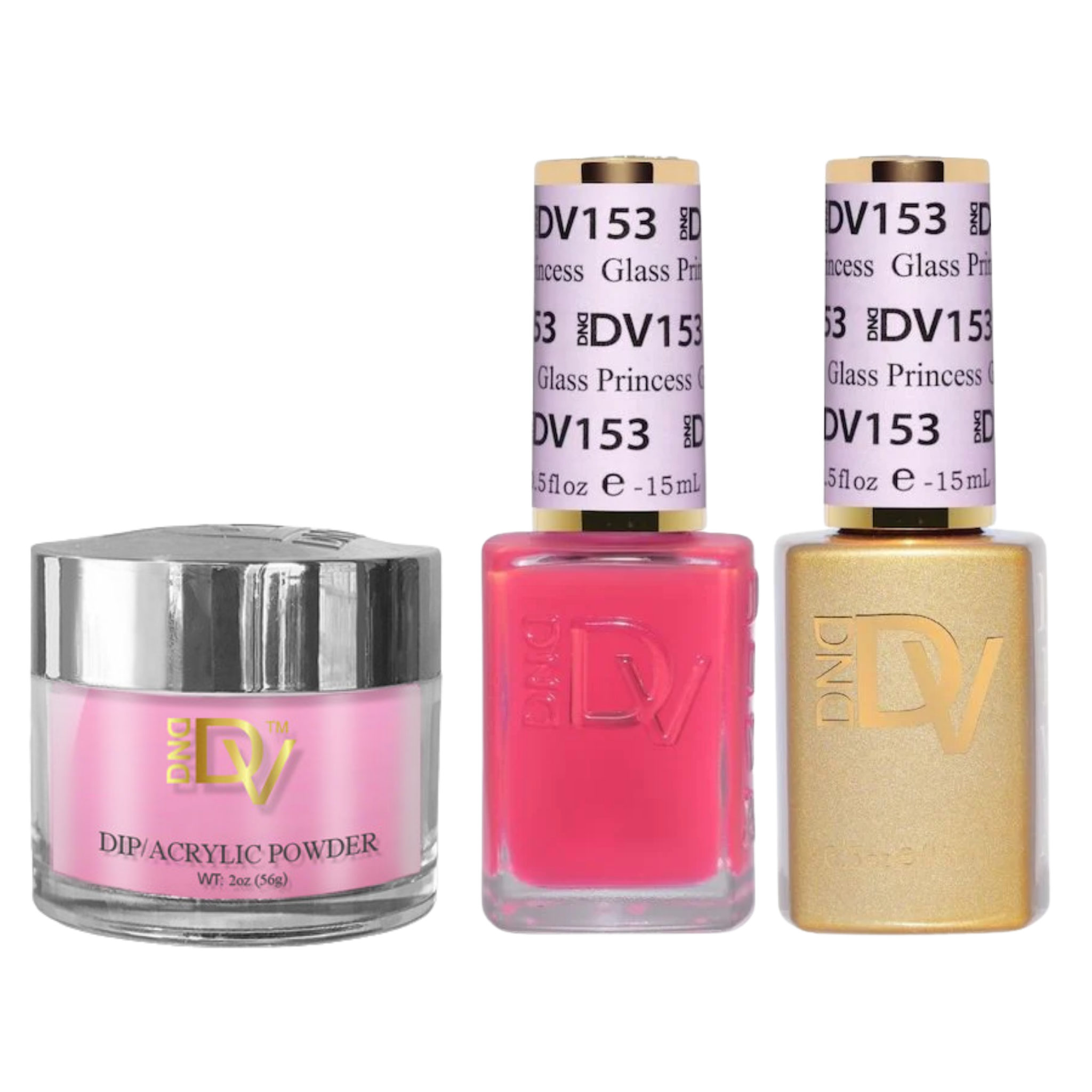 Dnd Diva Raspberry Shop DND Diva Trio I 153 Glass Princess