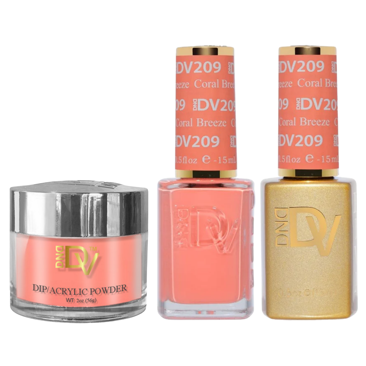 DND Diva Trio - 209 Coral Breeze