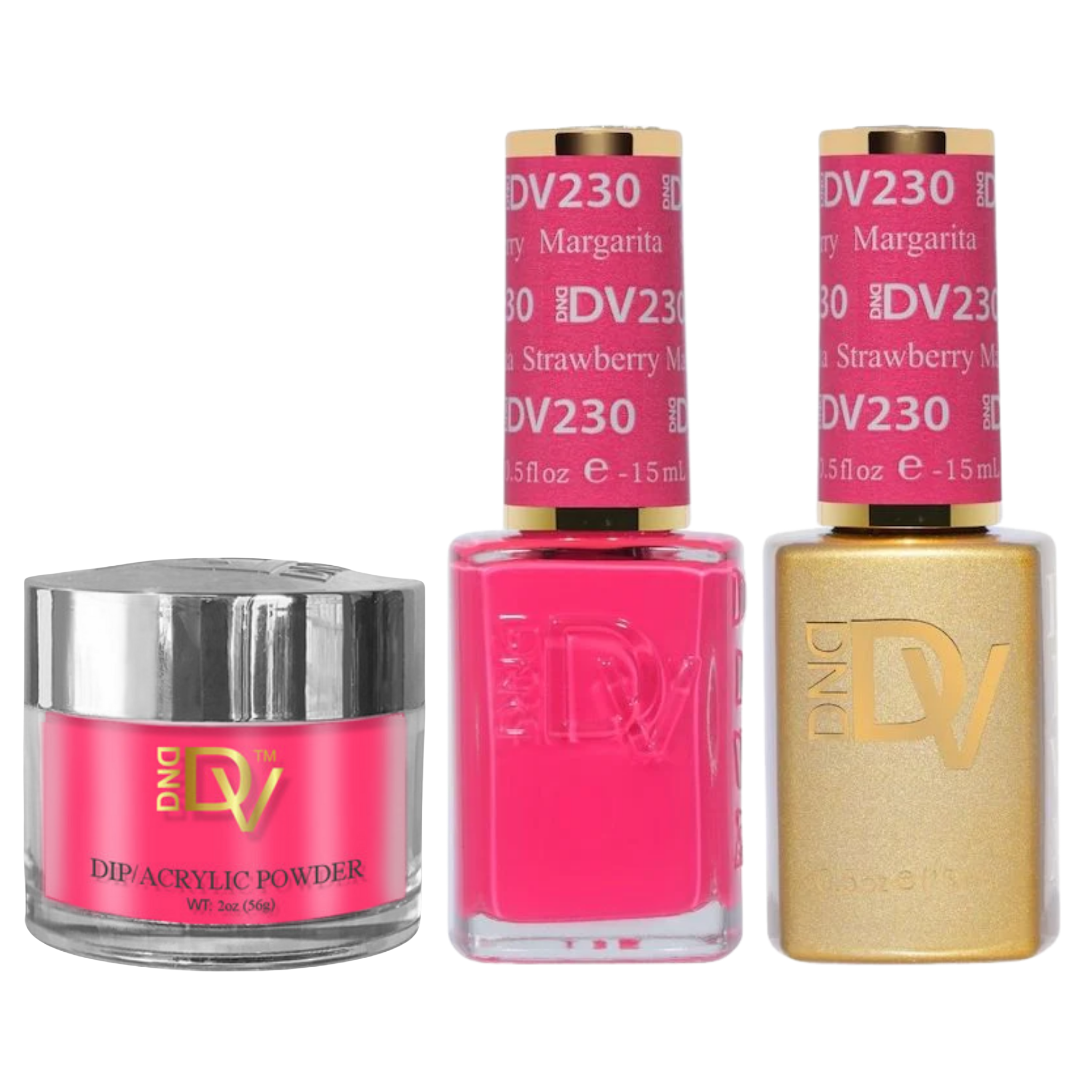 Dnd Diva Raspberry Shop DND Diva Trio I 230 Strawberry Margarita