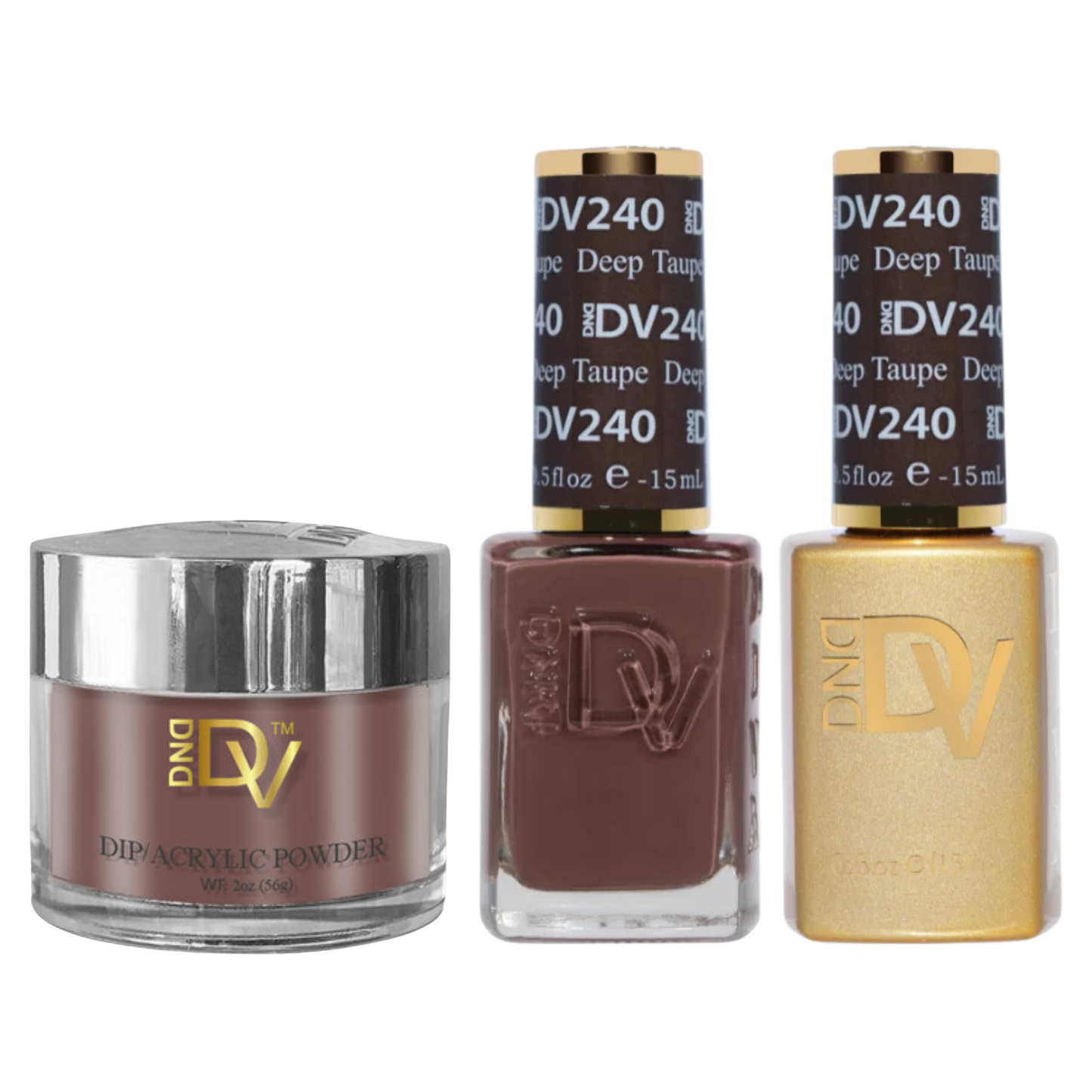 DND Diva Trio - 240 Deep Taupe