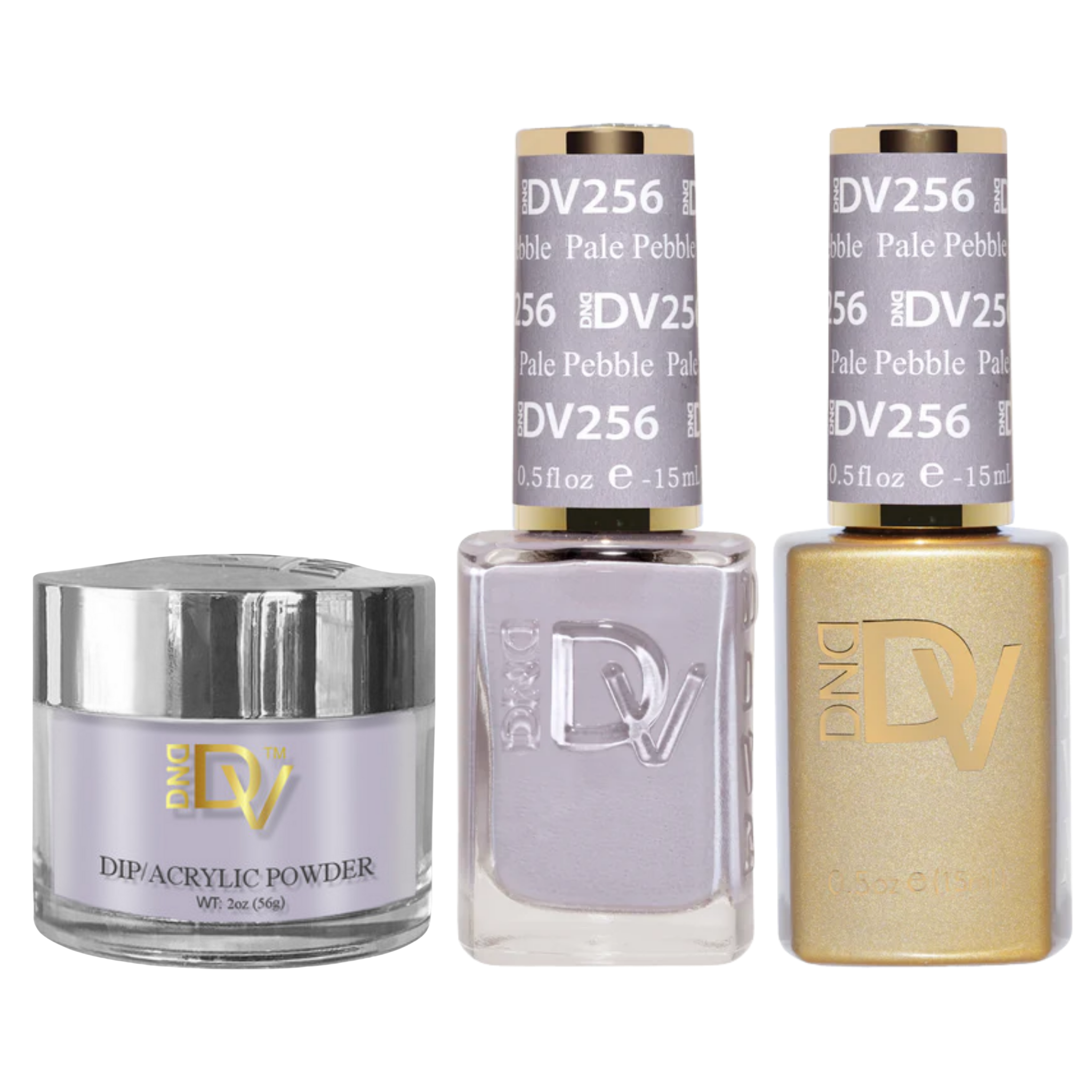 Dnd Diva Raspberry Shop DND Diva Trio I 256 Pale Pebble