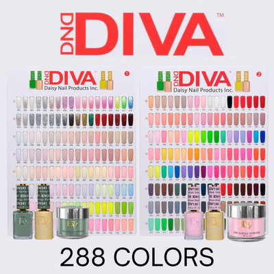 DND Diva Full Trio Collection - 288 Colors