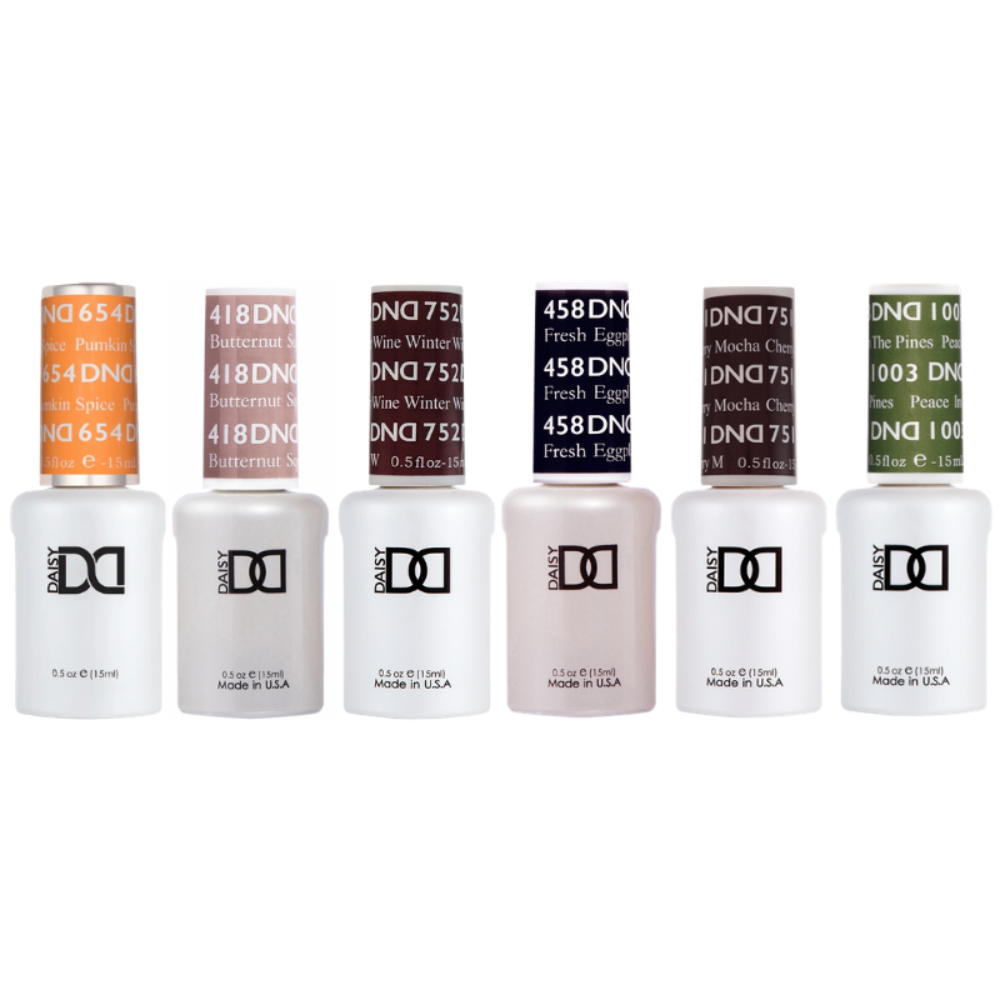 DND Fall Gel Polish 6pc Bundle - Season of Fall
