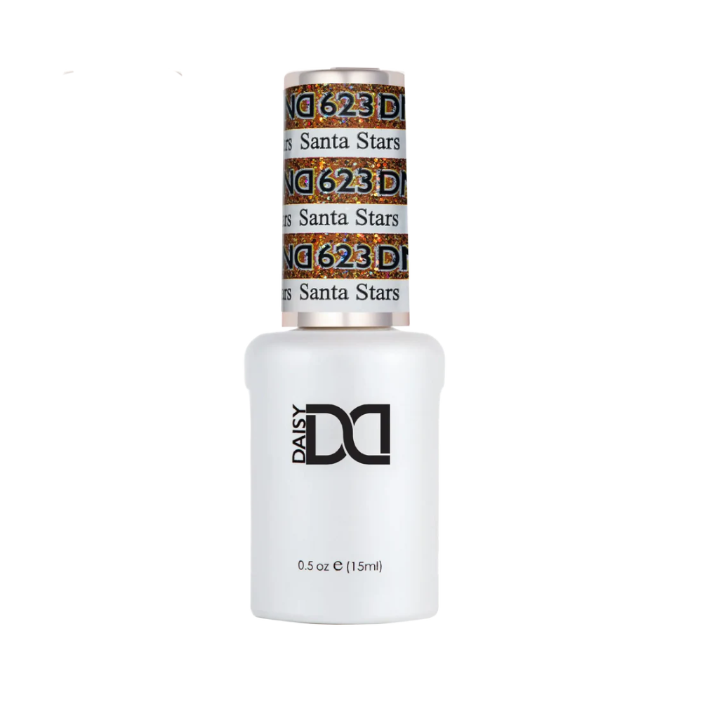 DND single gel polish 623 Santa Stars