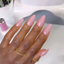 Hands wearing DND Gel 449 First Kiss