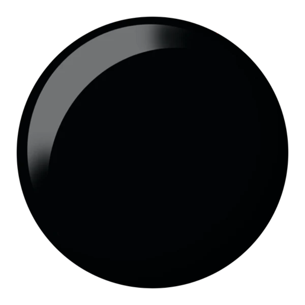 Swatch of 447 Black Licorice
 Duo By DND Gel