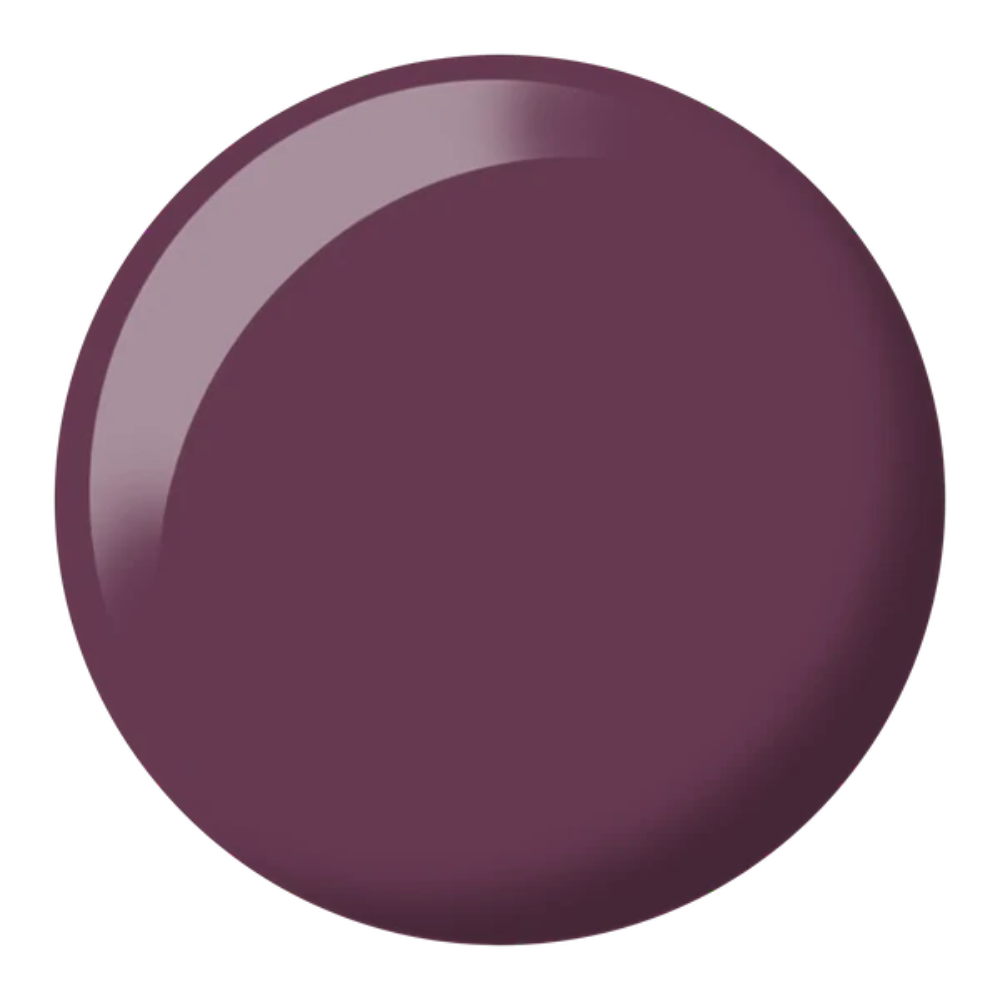 Swatch of 453 Plum Wine Duo By DND Gel