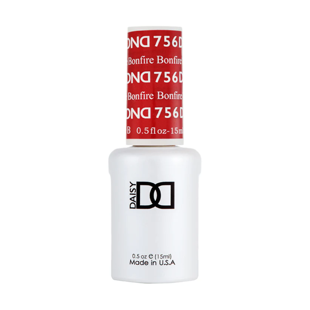 gel bottle of DND Gel Polish - 756 Bonfire