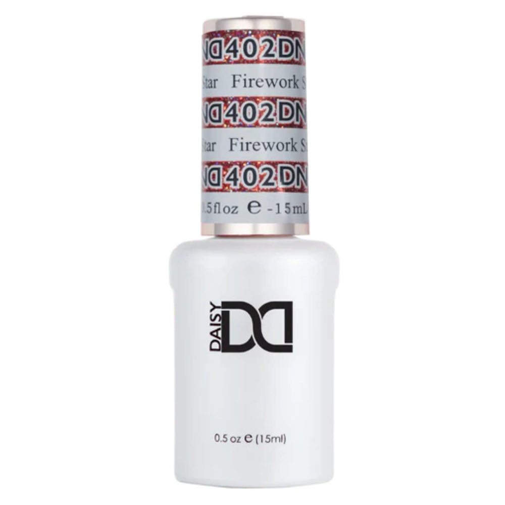 Gel bottle of DND Gel 402 Firework Star