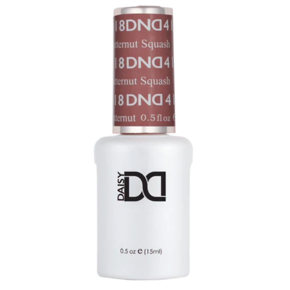 Gel bottle of DND Gel 418 Butternut Squash