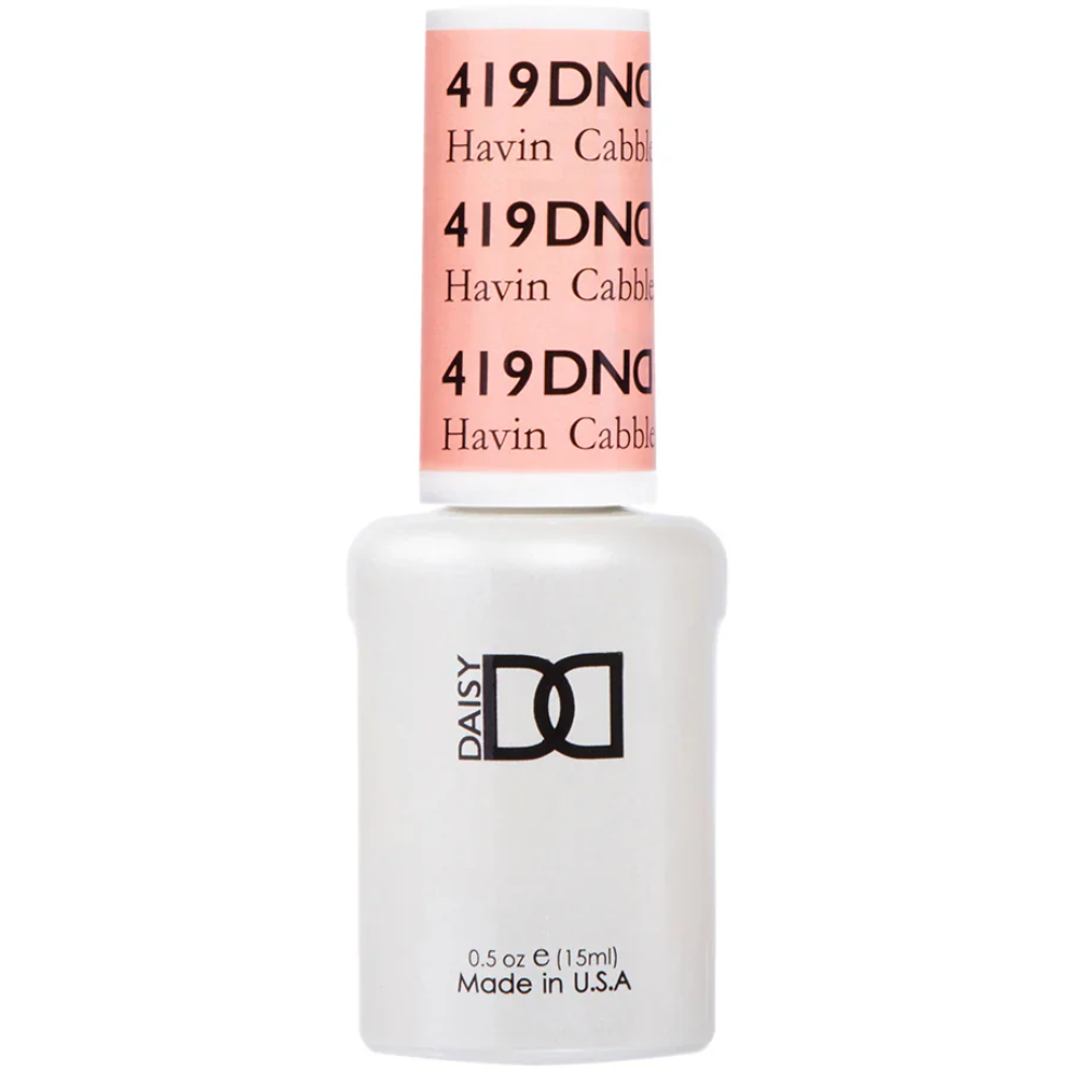 Gel bottle of DND Gel 419 Havin Cabbler