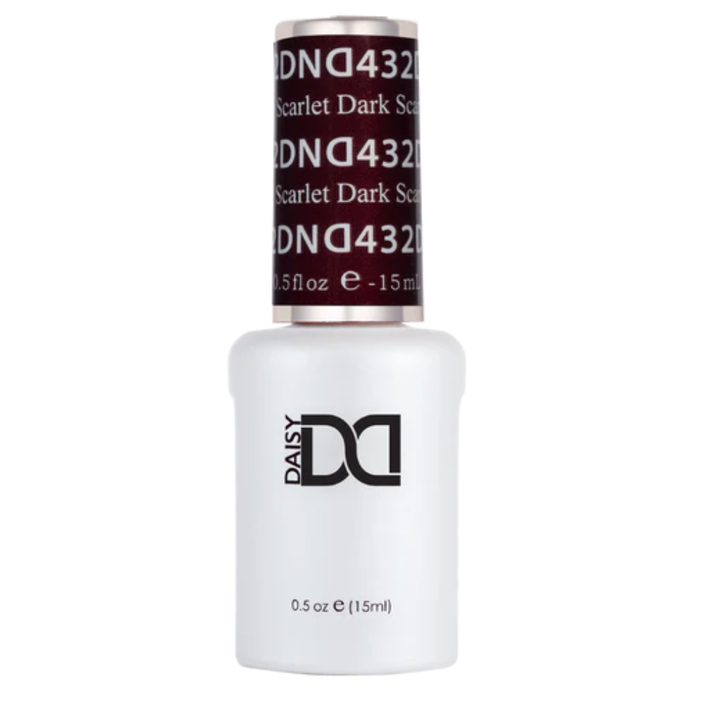 Shop DND Gel & Polish Duo - 432 Dark Scarlet | Single or Duo