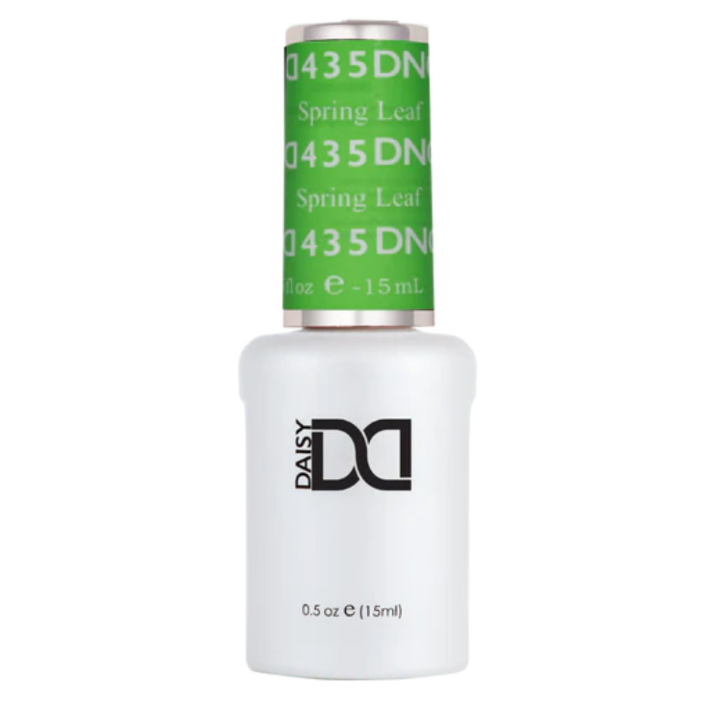 Gel bottle of DND Gel 435 Spring Leaf
