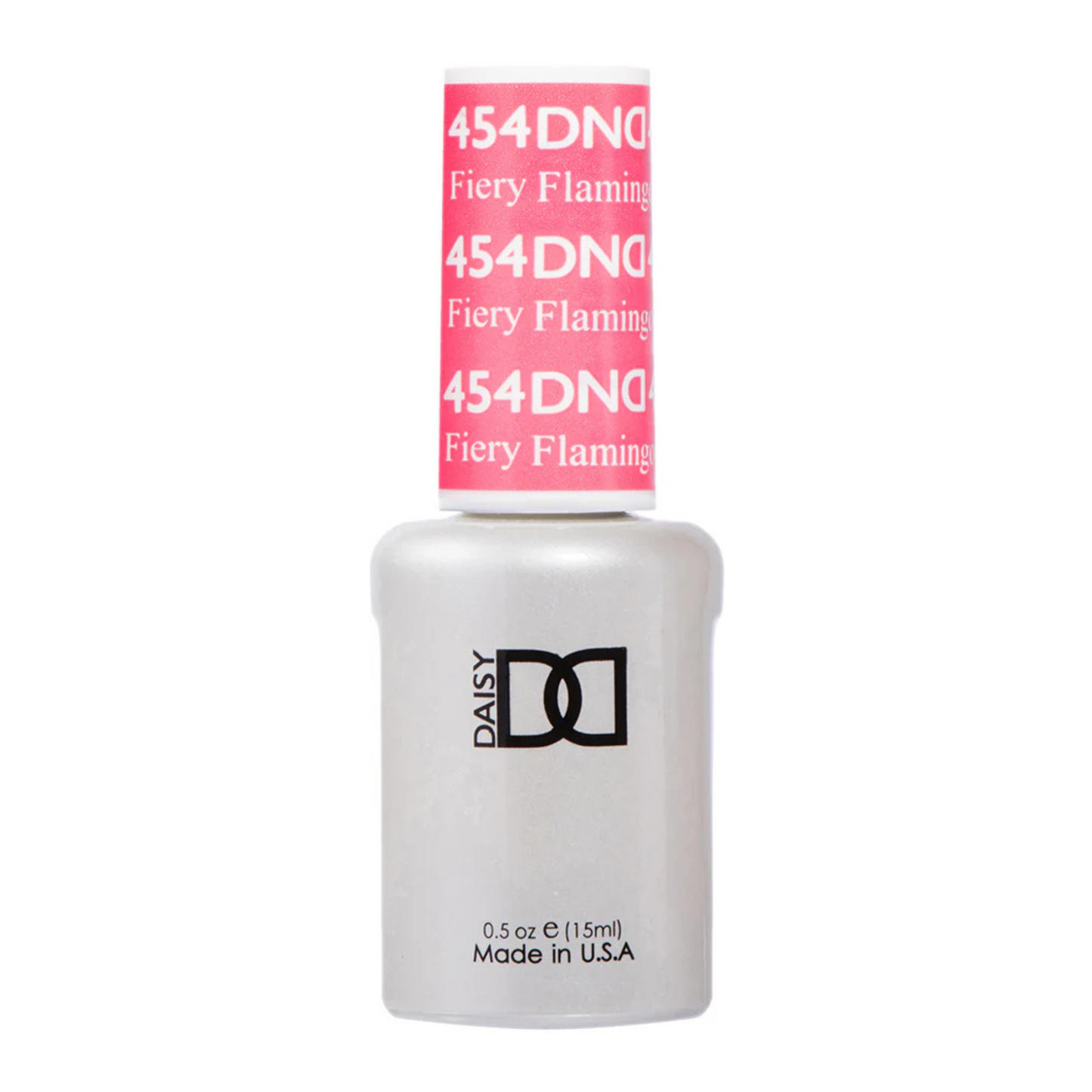DND Gel Polish - 454 Fiery Flamingo