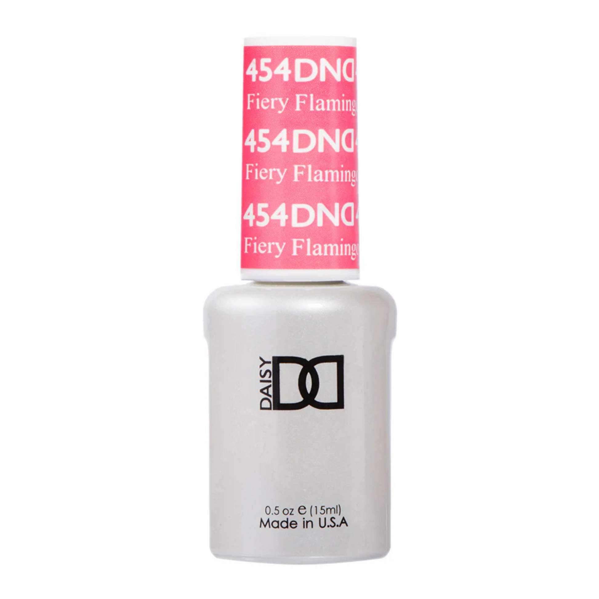 DND Gel Polish - 454 Fiery Flamingo