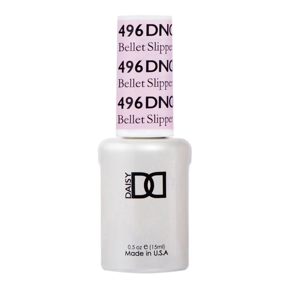 gel bottle of DND Gel Polish - 496 Bellet Slipper