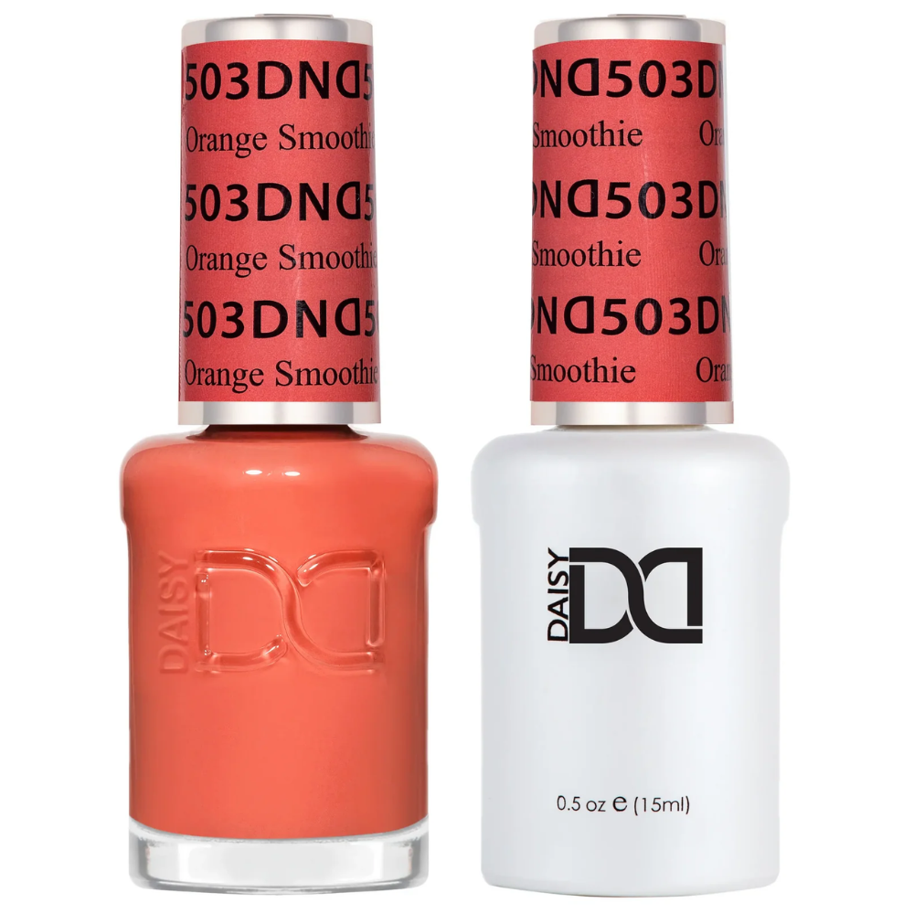 DND Gel and Polish 503 Orange Smoothie