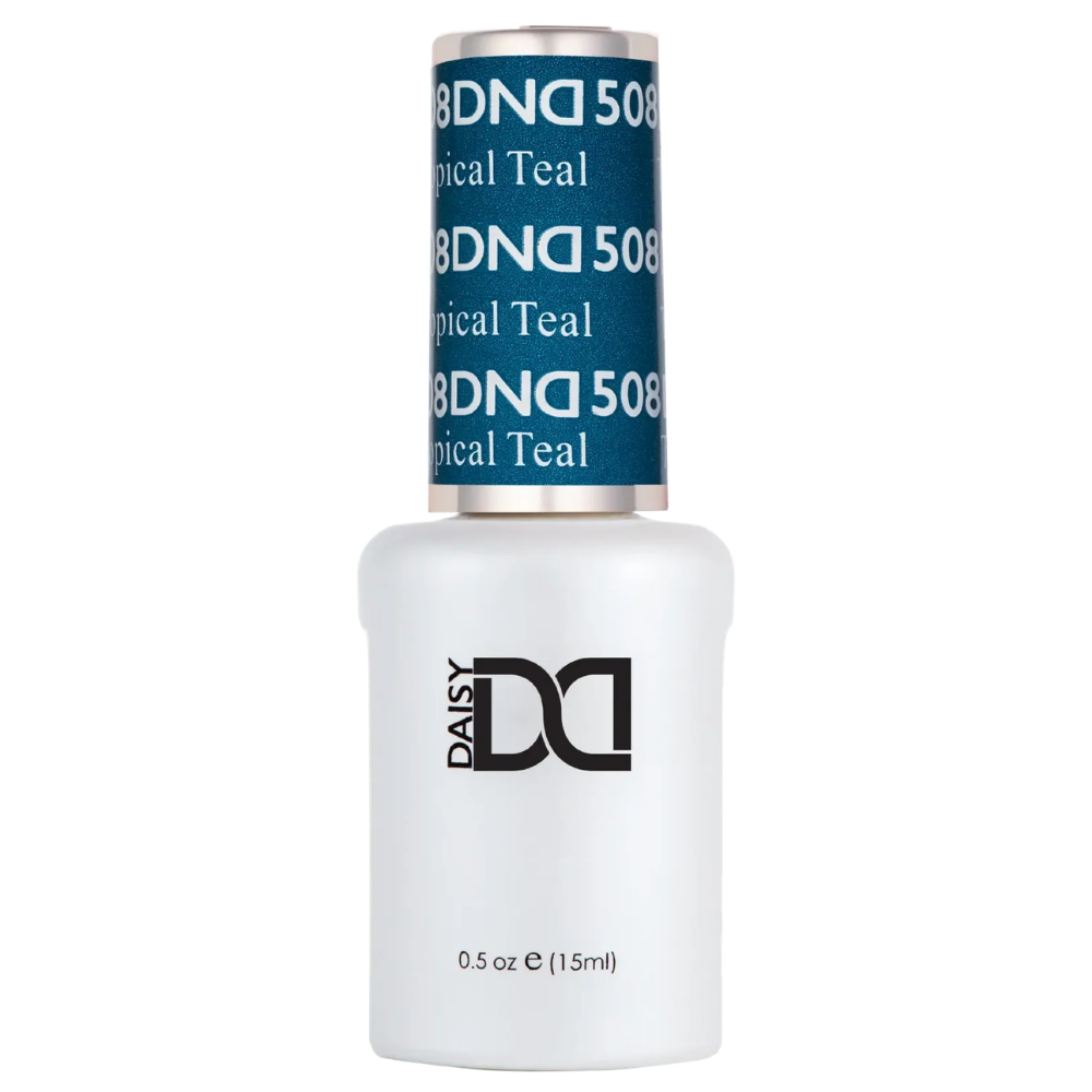 gel bottle for DND 508 Tropical Teal