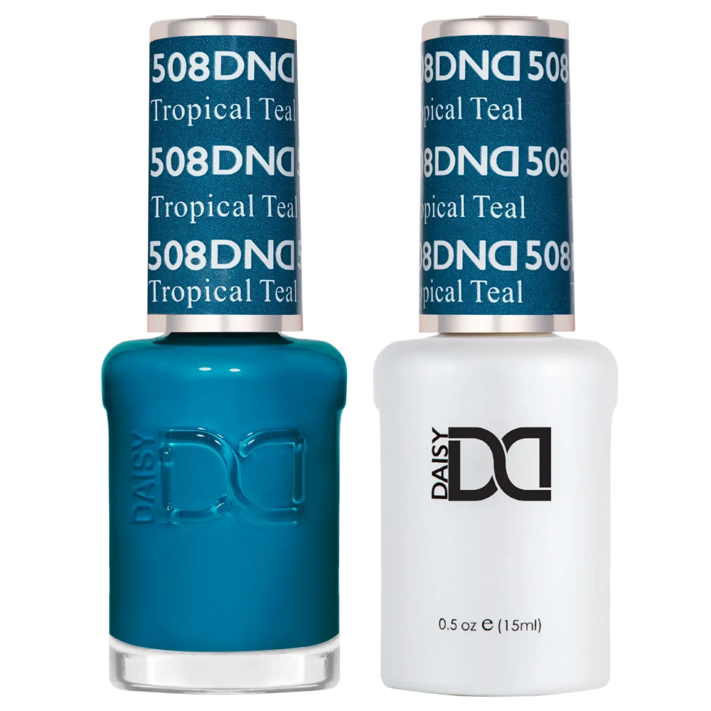 DND Gel and Polish 508 Tropical Teal