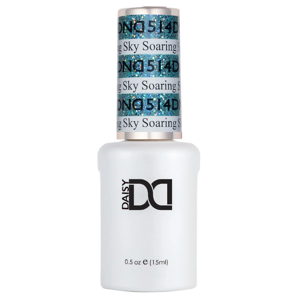 gel bottle of DND Gel Polish 514 Soaring Sky