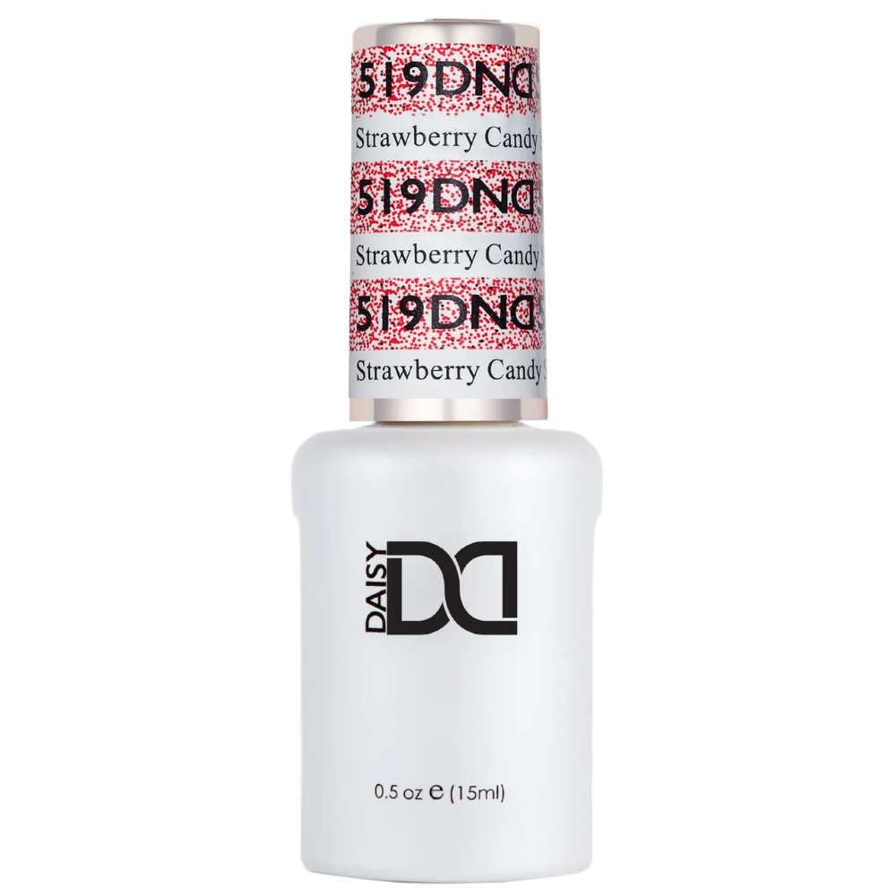 gel bottle of DND Gel Polish 519 Strawberry Candy