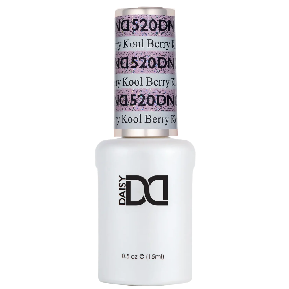 gel bottle of DND Gel Polish 520 Kool Berry