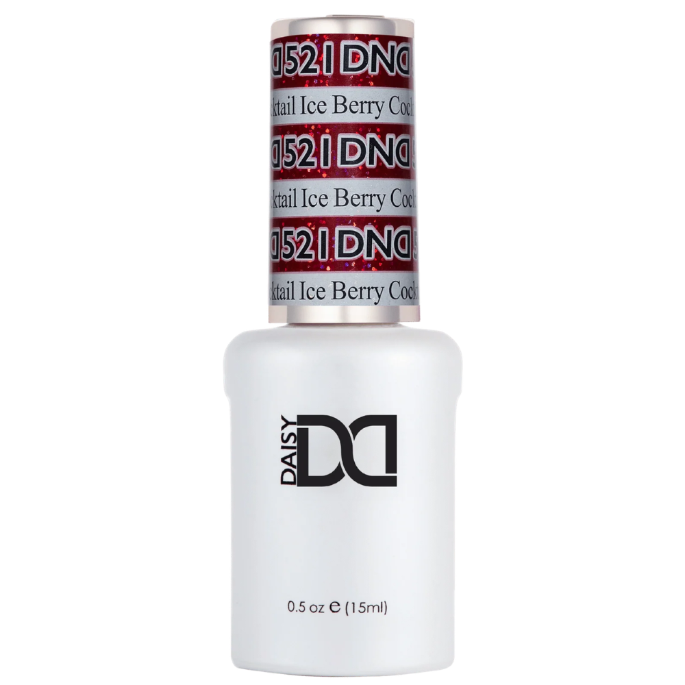 gel bottle of DND Gel Polish 521 Ice Berry Cocktail