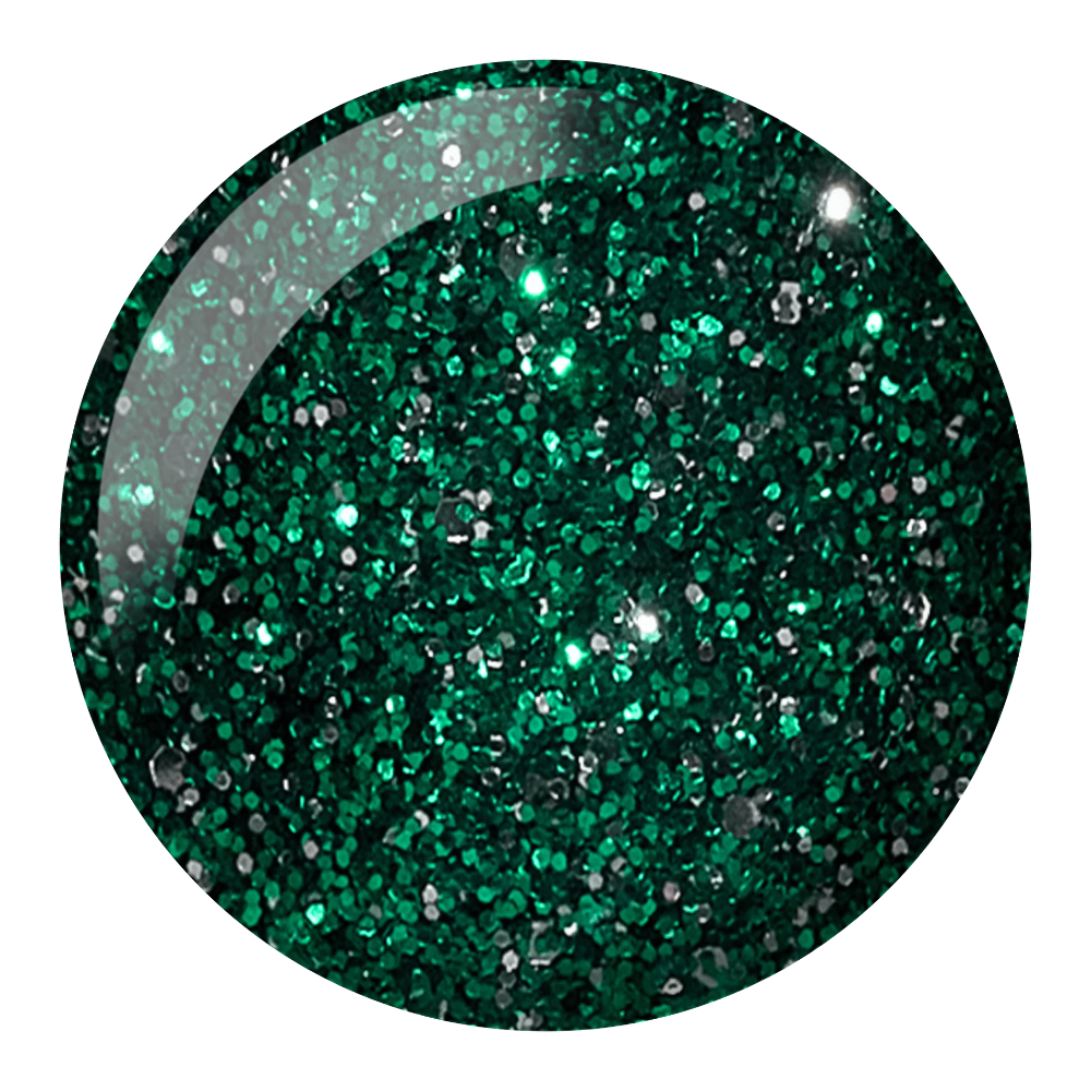 color swatch for DND Gel Polish 524 Green to Green