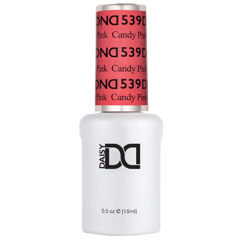 gel bottle of DND Gel Polish 539 Candy Pink