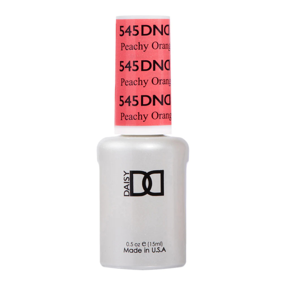 gel bottle of DND Gel Polish - 545 Peachy Orange