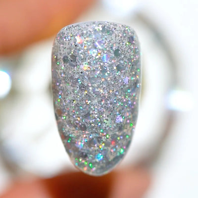 swatch of DND Gel Polish - 779 Snow Way!