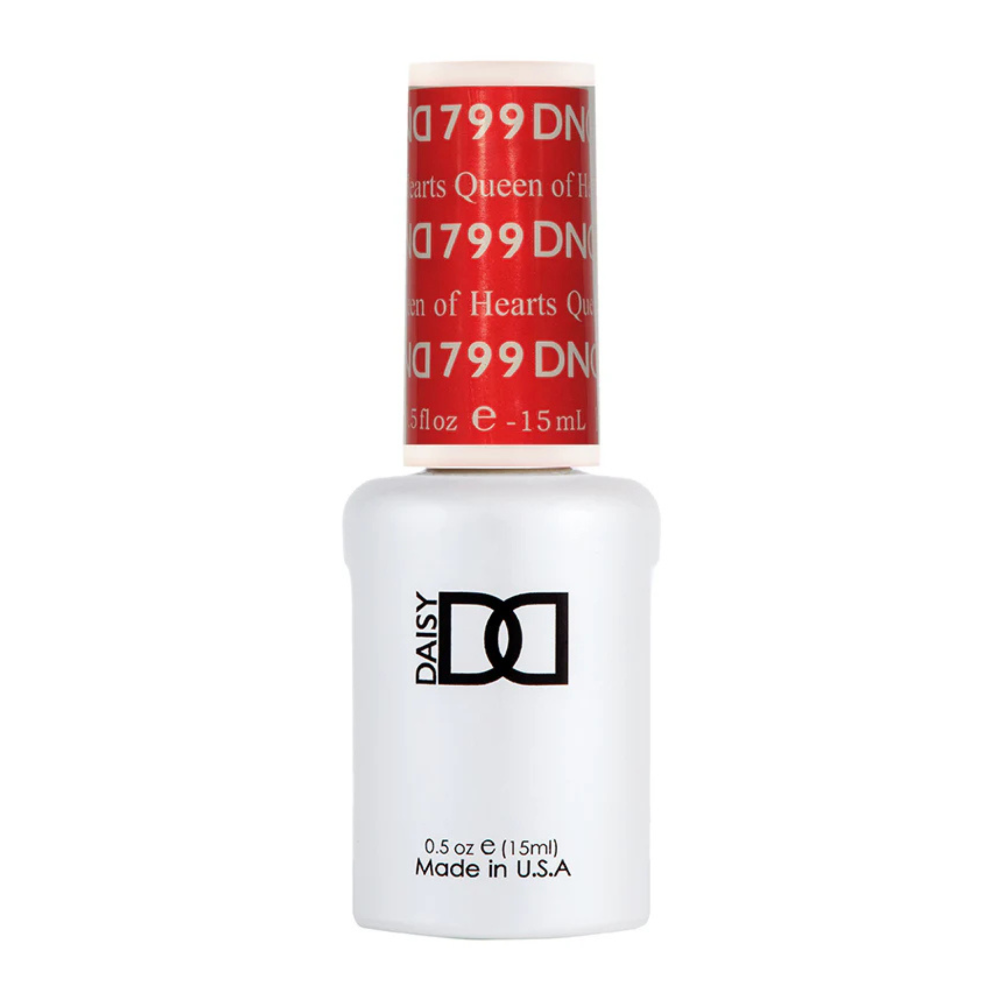 gel bottle of DND Gel Polish - 799 Queen Of Hearts