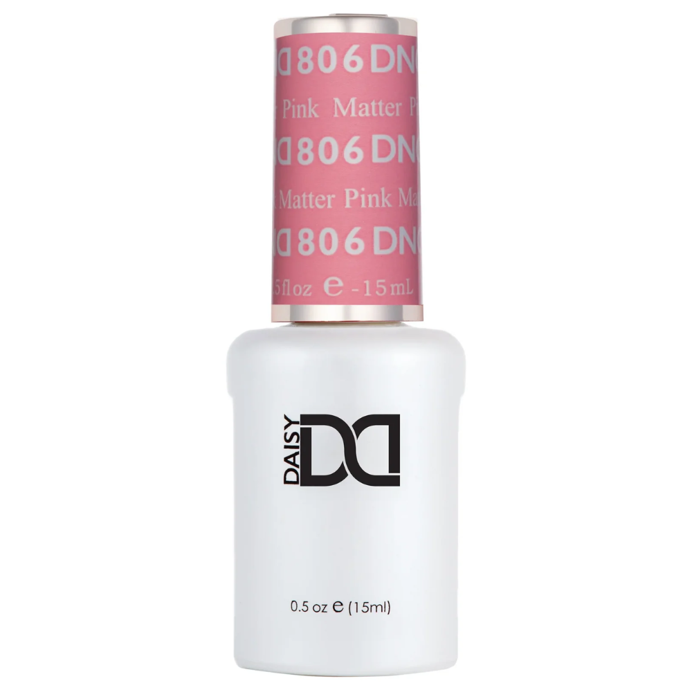 gel bottle of DND Gel Polish - 806 Pink Matter