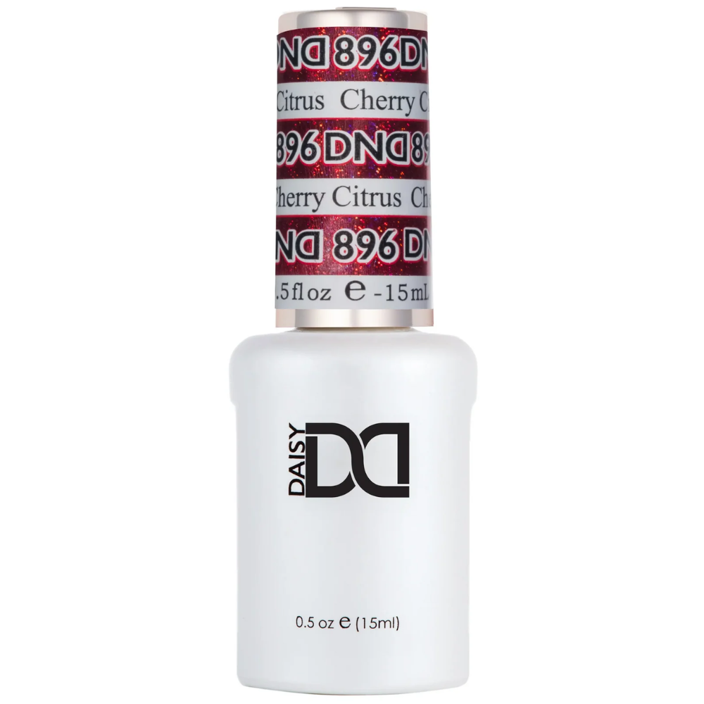 gel bottle of DND Gel Polish - 896 Cherry Citrus