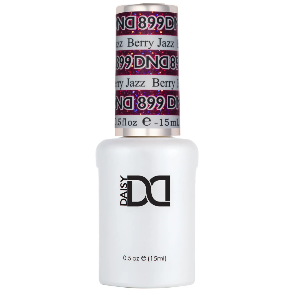 gel bottle of DND Gel Polish - 899 Berry Jazz