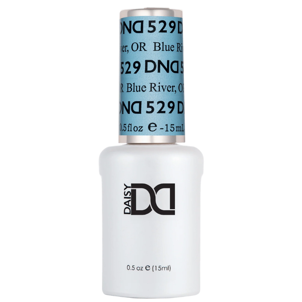 gel bottle of DND Gel Polish 529 Blue River, OR