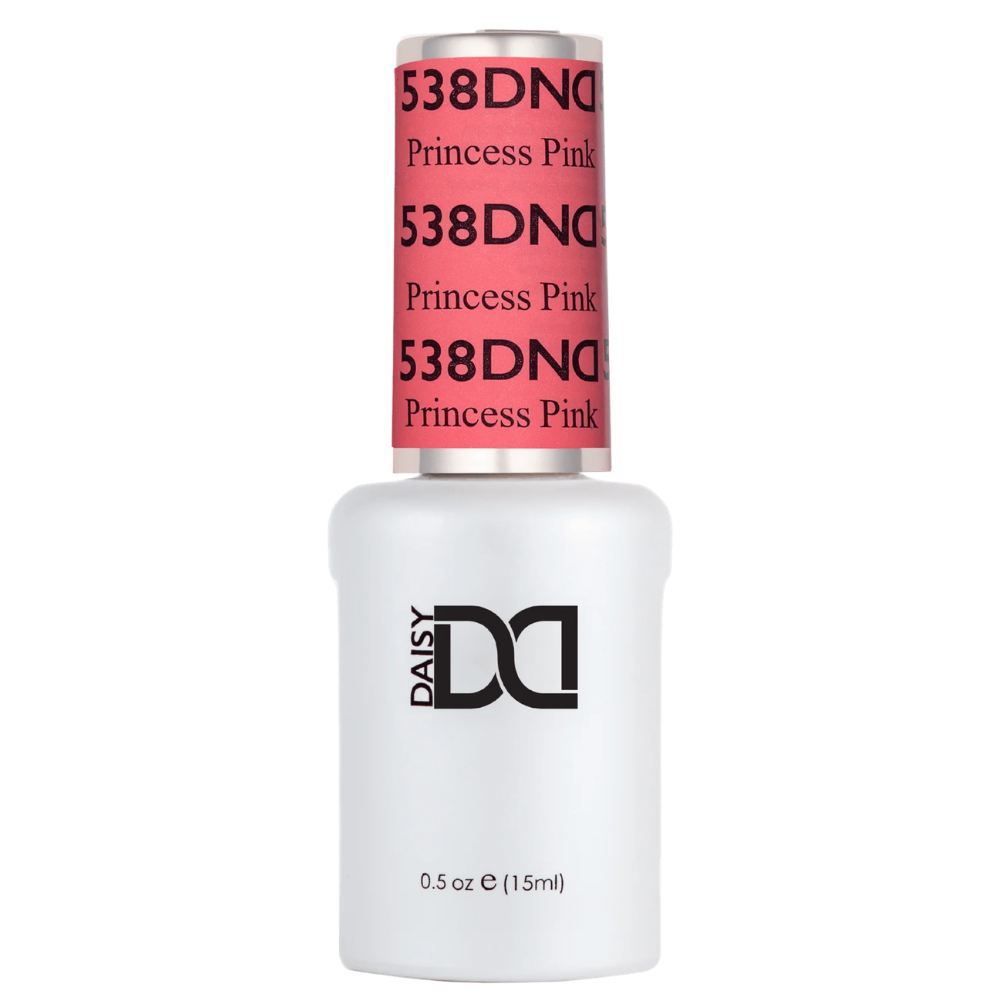 gel bottle of DND Gel Polish - 538 Princess Pink