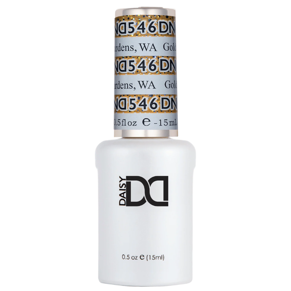 gel bottle of DND Gel Polish 546 Golden Gardens, WA