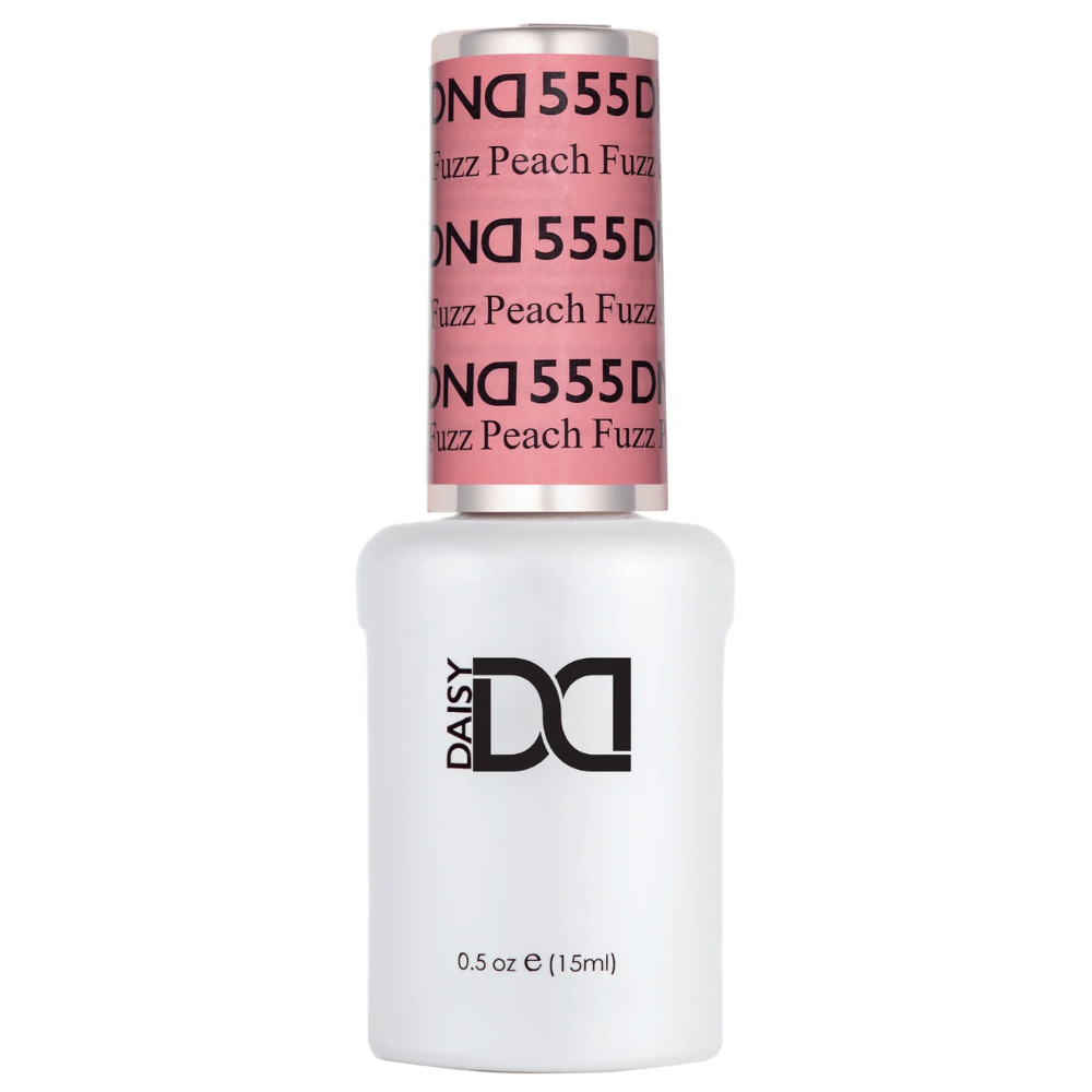 gel bottle of DND Gel Polish 555 Peach Fuzz