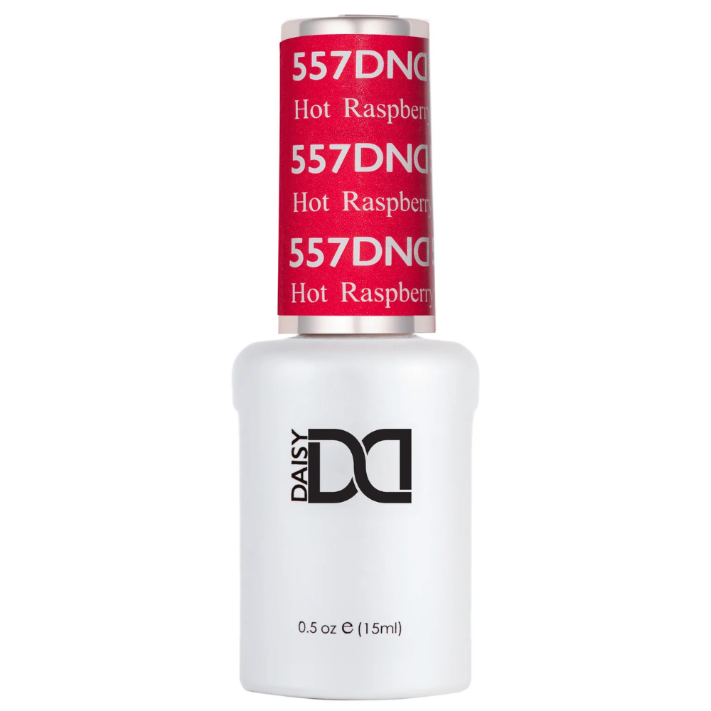 gel bottle of DND Gel Polish 557 Hot Raspberry