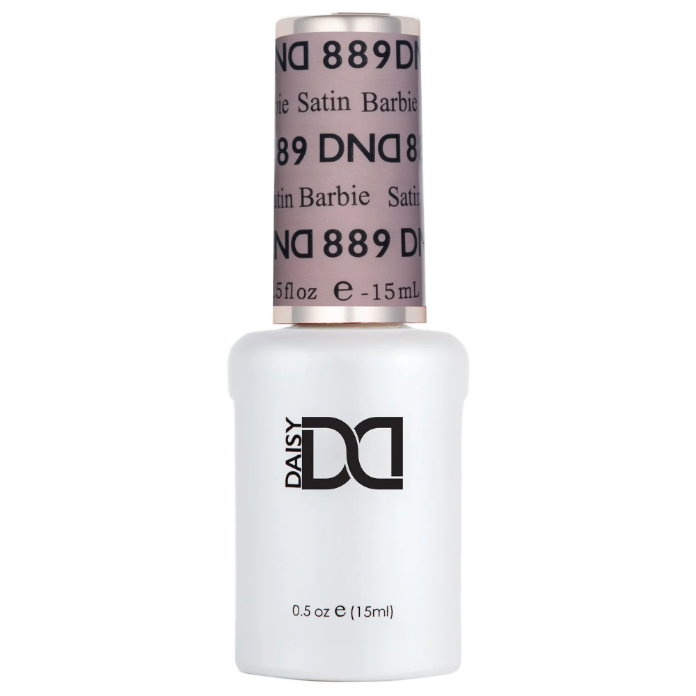 gel bottle of DND Gel Polish - 889 Satin Barbie