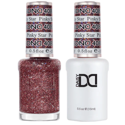408 Pinky Star Duo By DND Gel