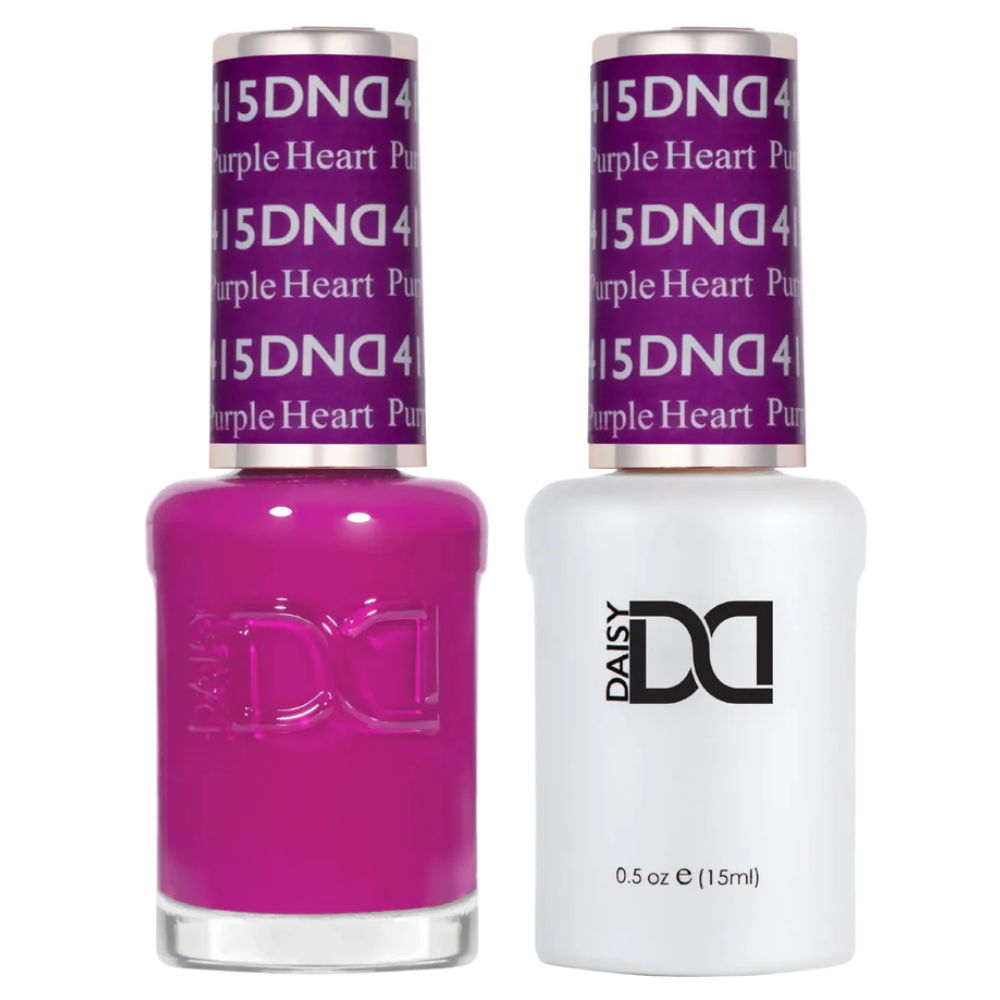 415 Purple Heart Duo By DND Gel