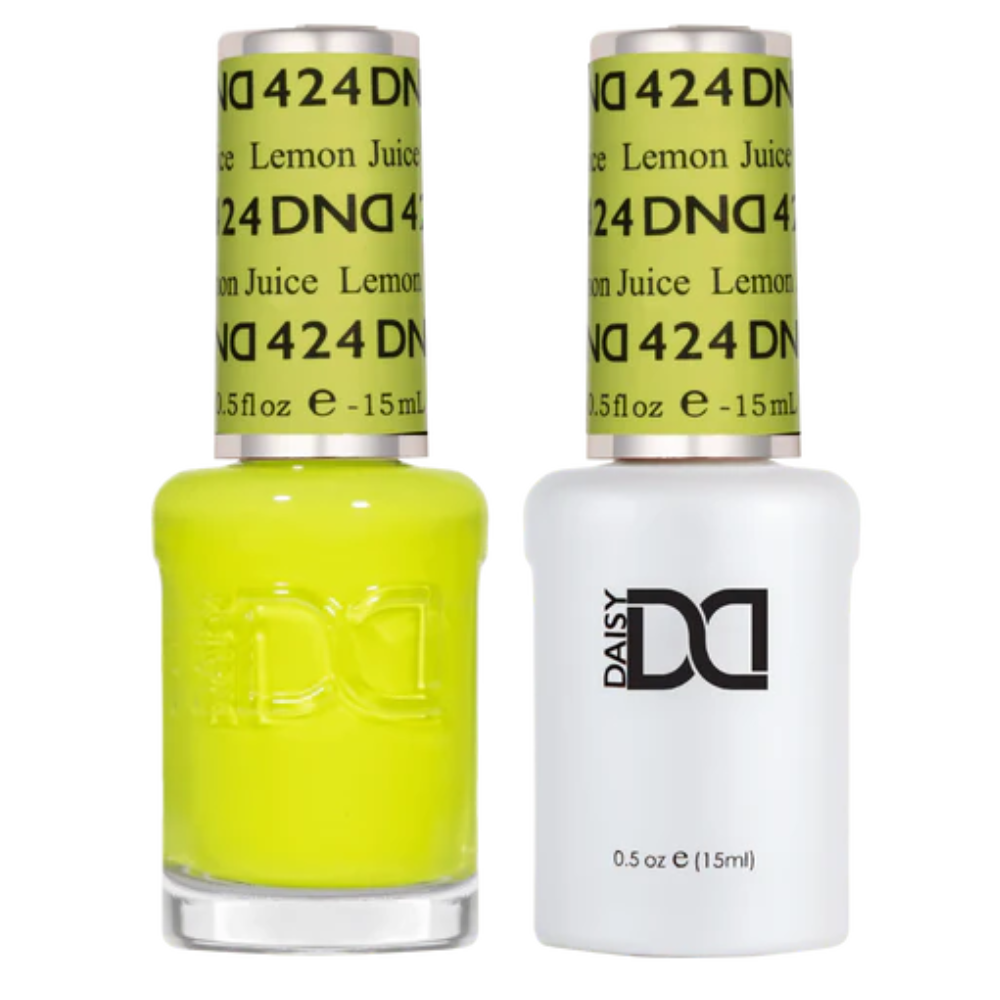 424 Lemon Juice Duo By DND Gel